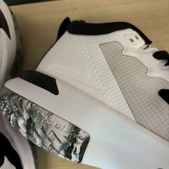 Nike Air Jordan Zion Williamson 1 Tb White Black Oreo Dc4208-100 size 4.5 new - Picture 13 of 14